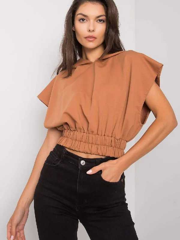 Sweatshirt Fancy Hoodie with Set-In Sleeves Structured Classic