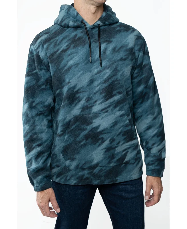 Men's Polar Fleece Pullover Hooded Sweatshirt Hoodie with Hem Embroidery Detailed Premium Men's Polar Fleece Pullover Hooded Sweatshirt Hoodie with Hem Embroidery Detailed Premium