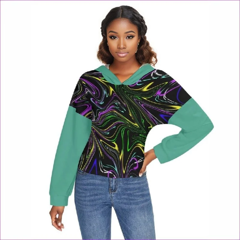 Mandala Skewed Womens Drop-shoulder Backless Hoodie With String Hoodie with Toggle Buttons Decorative Unique Mandala Skewed Womens Drop-shoulder Backless Hoodie With String Hoodie with Toggle Buttons Decorative Unique