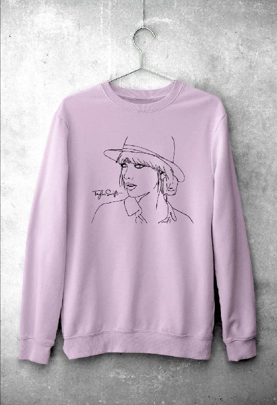 Taylor Swift Unisex Sweatshirt for Men/Women Hoodie with Ribbed Hem Stretchable Secure