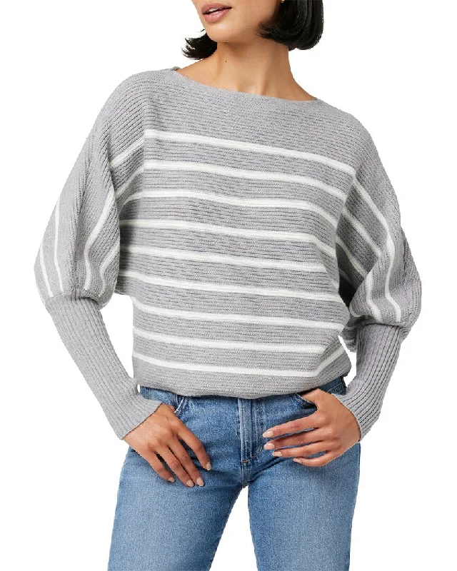 JOE'S Jeans The Karina Stripe Sweater Velvet Chenille Corduroy