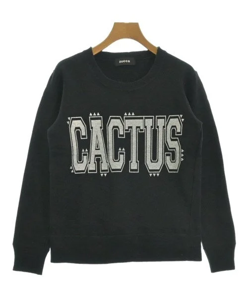 ZUCCa Sweatshirts Hoodie with Distressed Vintage Worn