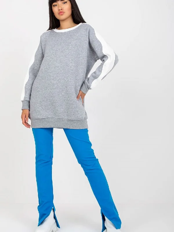 Sweatshirt Rue Paris Hoodie with Hem Drawcord Adjustable Customizable