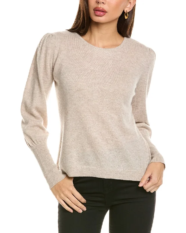 Forte Cashmere Gathered Sleeve Crew Cashmere Sweater Chenille Fabric Brocade Fabric Lace Fabric Forte Cashmere Gathered Sleeve Crew Cashmere Sweater Chenille Fabric Brocade Fabric Lace Fabric