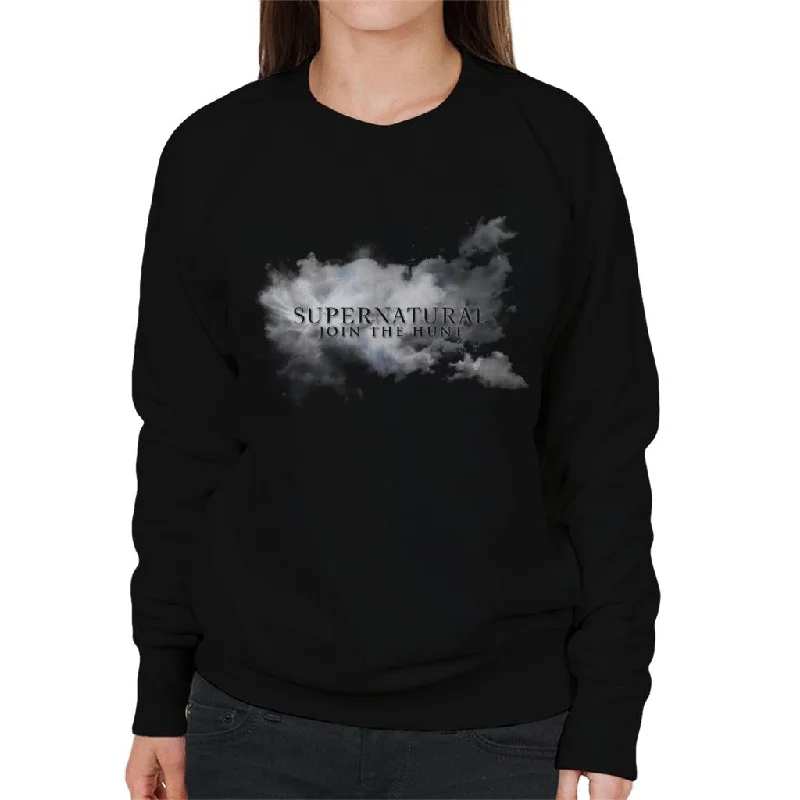 Supernatural Join The Hunt Women's Sweatshirt Hoodie with Drawcord Adjustable Secure Supernatural Join The Hunt Women's Sweatshirt Hoodie with Drawcord Adjustable Secure