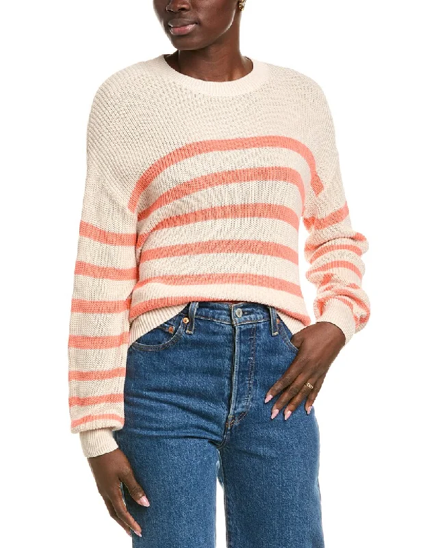 Velvet by Graham & Spencer Textured Sweater Stylish Fashionable Trendy