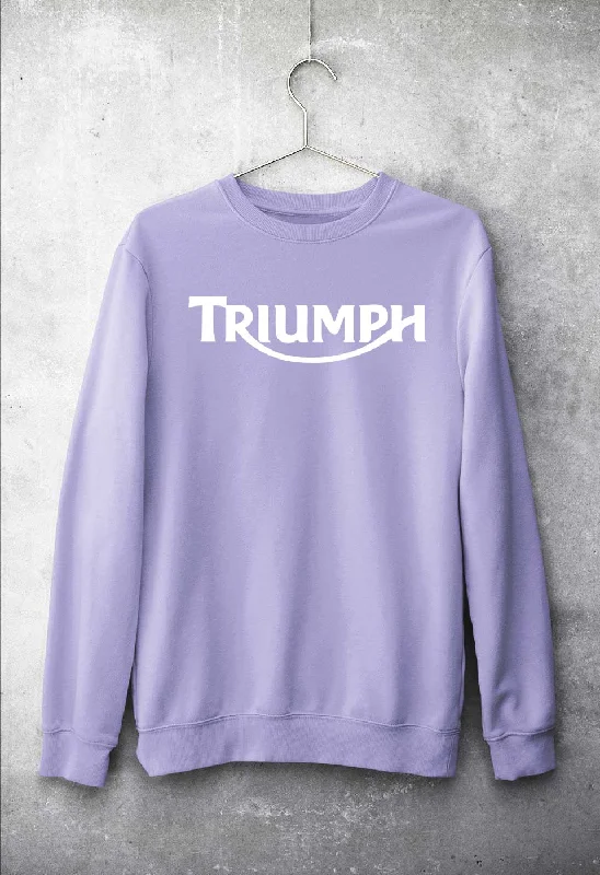 Triumph Unisex Sweatshirt for Men/Women Hoodie with Crew Neck Simple Timeless