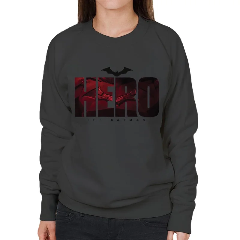 The Batman Suit Close Up Women's Sweatshirt Hoodie with Tie-Dye Psychedelic Retro