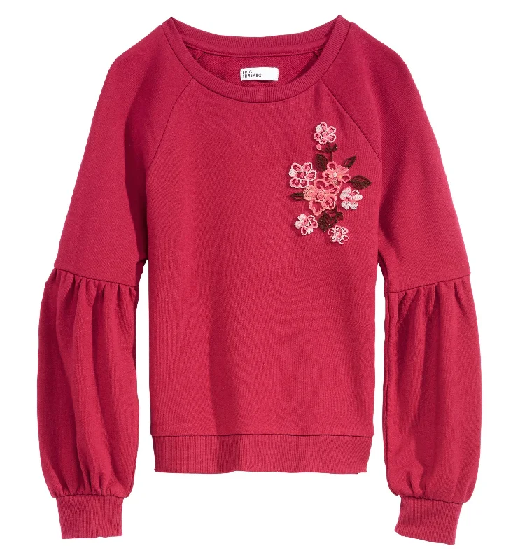 Epic Threads Big Girls Graphic Print Floral Sweatshirt Hoodie with Neon Bright Vibrant Epic Threads Big Girls Graphic Print Floral Sweatshirt Hoodie with Neon Bright Vibrant