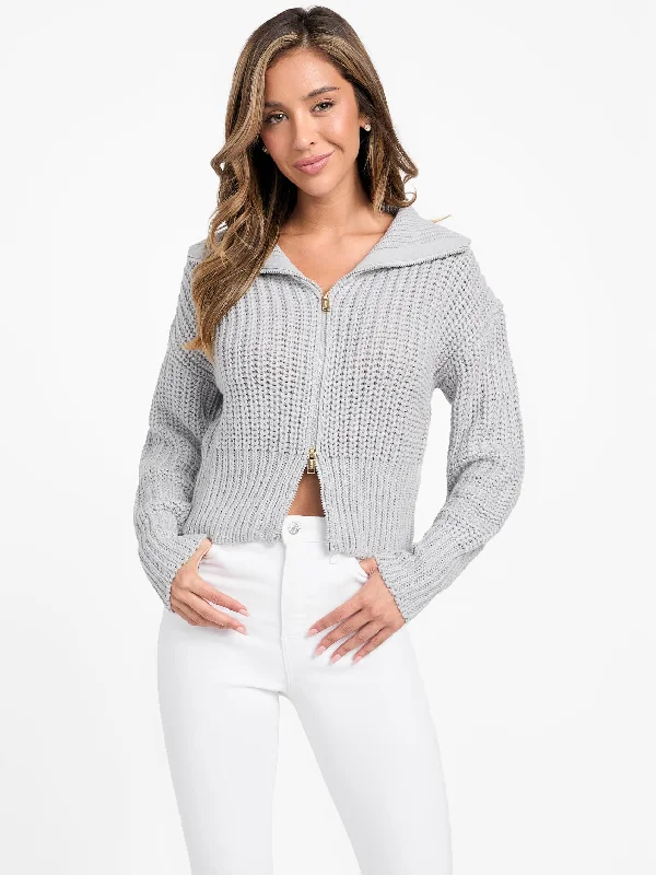 Georgia Knit Sweater Tailored Straight A-Line