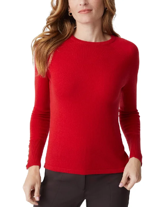 J.McLaughlin Theia Cashmere Sweater Machine Wash Dry Clean Hand Wash