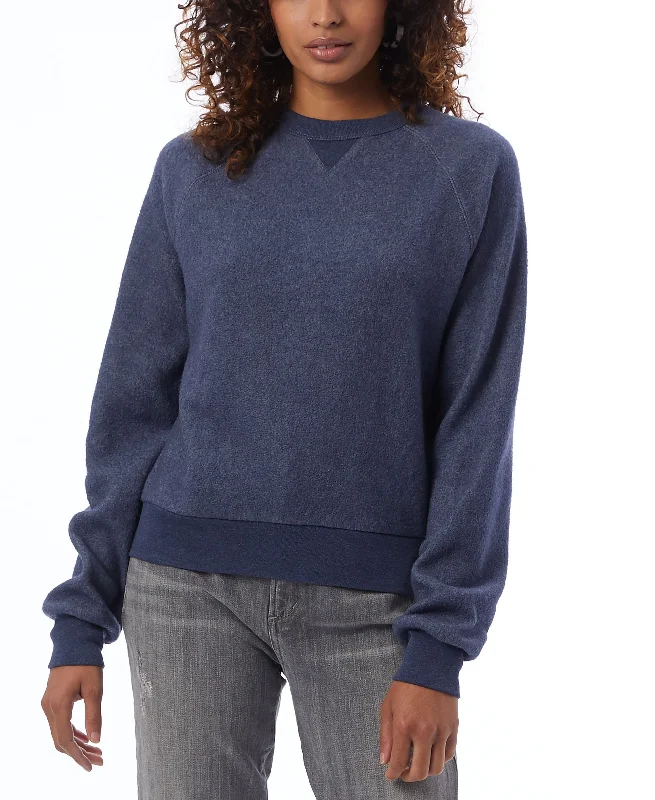 Women's Eco-Teddy Fleece Sweatshirt Hoodie with Typography Text Message