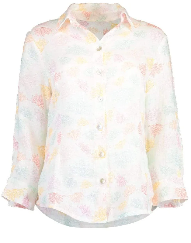 Furore Butterfly Blouse Feminine Puff Blouse