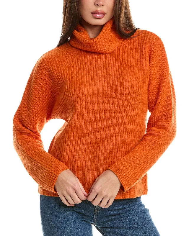 Forte Cashmere Luxe Cozy Turtleneck Wool & Cashmere-Blend Sweater Machine Wash Dry Clean Hand Wash Forte Cashmere Luxe Cozy Turtleneck Wool & Cashmere-Blend Sweater Machine Wash Dry Clean Hand Wash