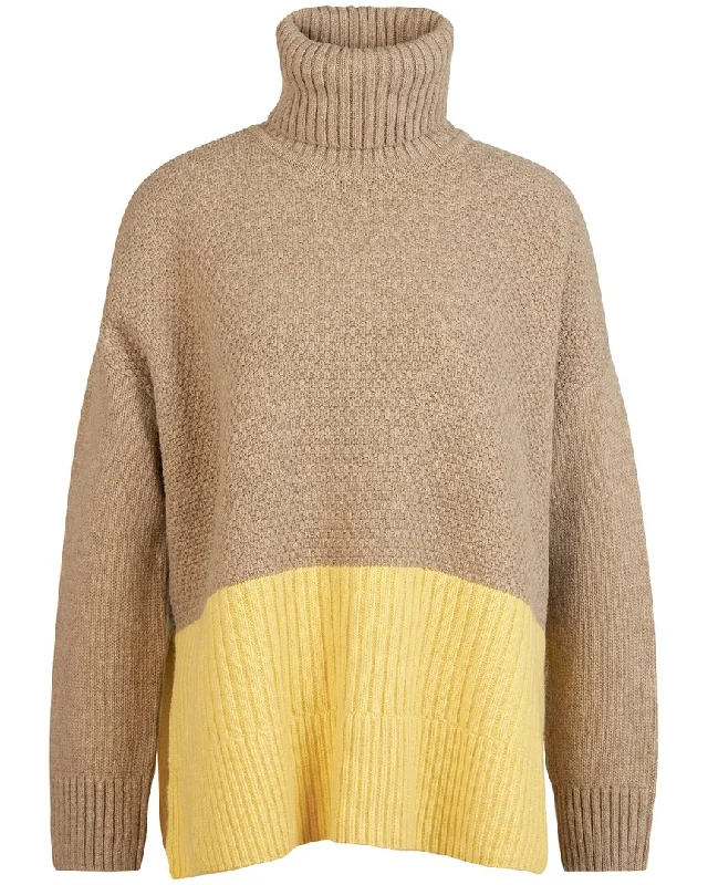 Barbour Wool-Blend Sweater Fleece Sweater Nylon Polyester