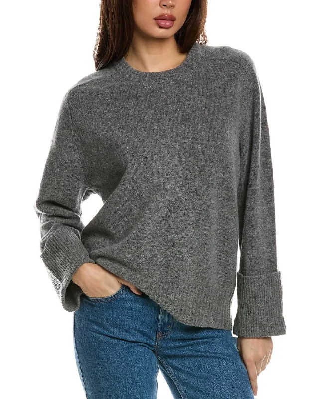 Reiss Laura Wool & Cashmere-Blend Sweater Iron Safe Non-Iron Wrinkle Free