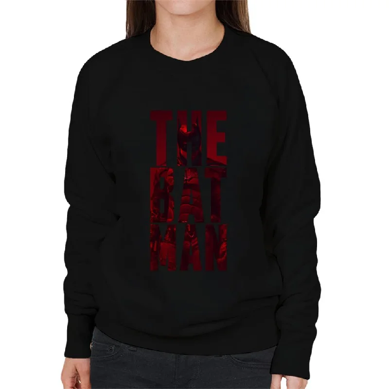 The Batman Cinematic Letters Women's Sweatshirt Hoodie with Tie-Dye Psychedelic Retro The Batman Cinematic Letters Women's Sweatshirt Hoodie with Tie-Dye Psychedelic Retro