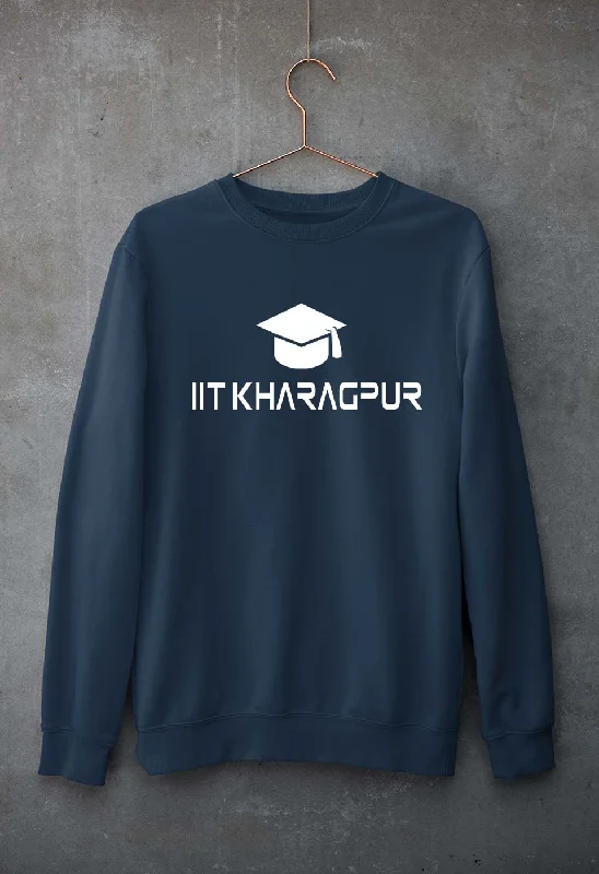 IIT Kharagpur Unisex Sweatshirt for Men/Women Hoodie with Longline Fit Extended Stylish