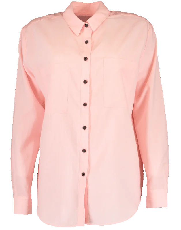 Margot Button Down Blouse Casual Stripe Blouse