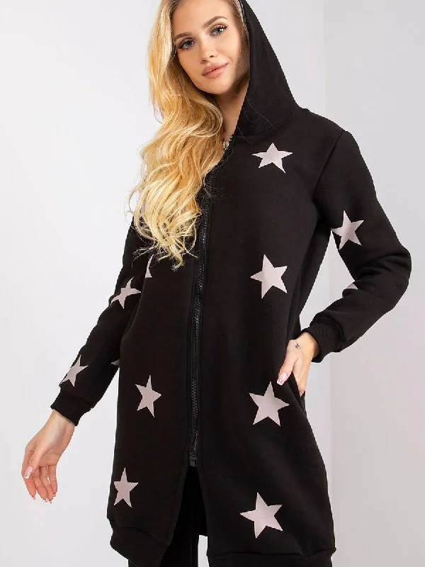 Sweatshirt Fancy Hoodie Jacket Zipper Layering