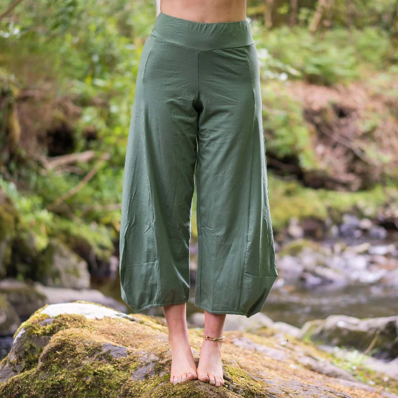 Organic Cotton Dance Pants Chic Capri Pants