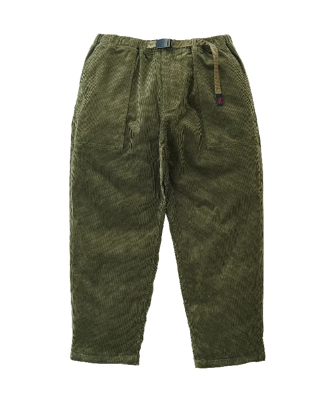 Gramicci Corduroy Loose Tapered Pant Relaxed High-Waist Trousers