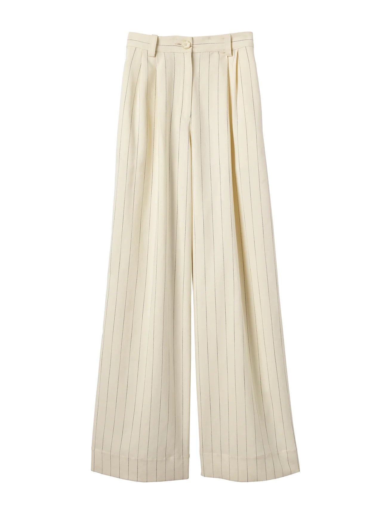 Alfie Pant - Cream/Black Stripe Formal Dress Pants
