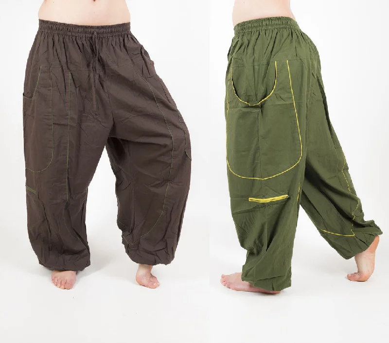 Unisex Baggy Hippie Pants Formal Slim Pants