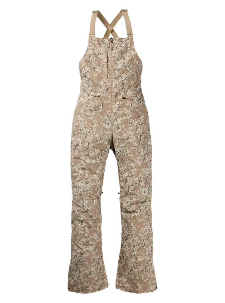 Burton Women's Reserve 2L Stretch Bib Pants 2025 Formal Linen Trousers