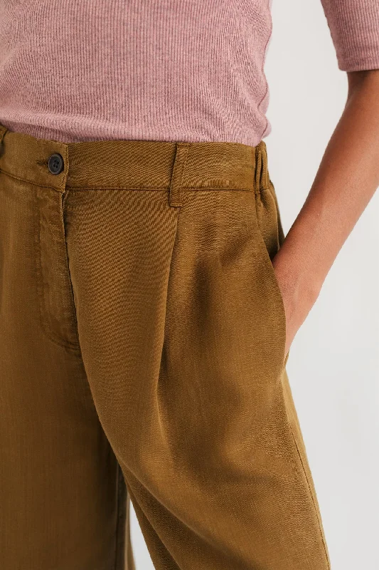 Nanpu Pants Dusty Ochre Fashionable Jogger Pants