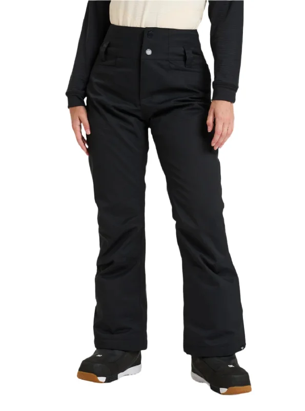Roxy Women's Diversion Insulated Pant 2025 Relaxed High-Waist Trousers