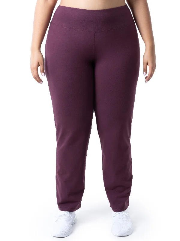 Athletic Works Women's Plus Size Core Active Relaxed Fit Pants Formal Slim Pants