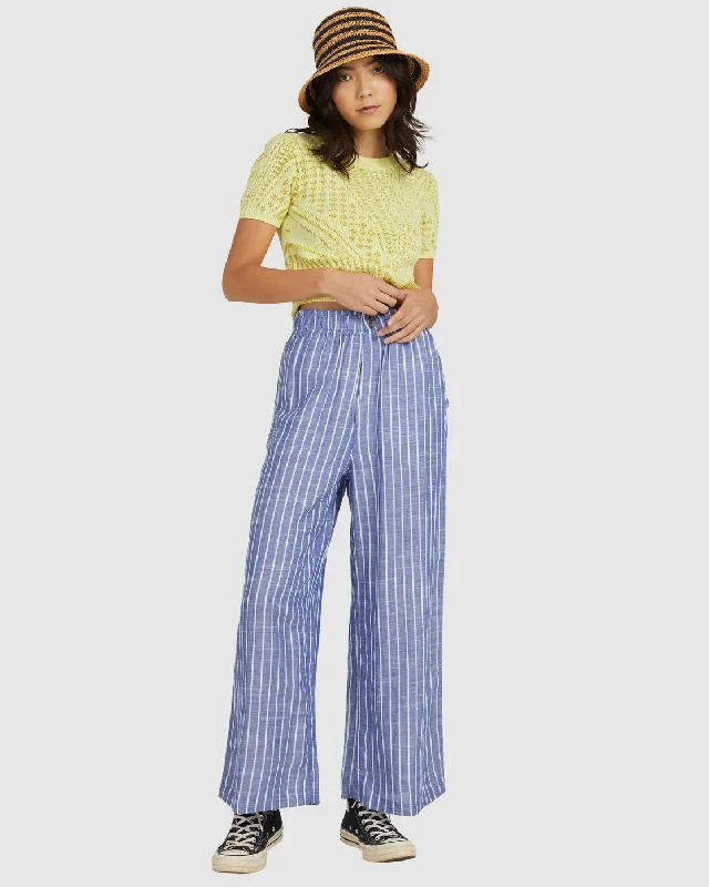 Nautycal Pants - Ultramarine High-Waist Jeans