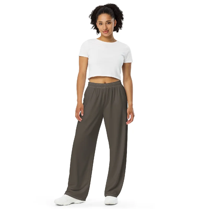 Life League Gear - Mangrove Mud - Unisex - Wide-Leg Pants Casual Yoga Pants