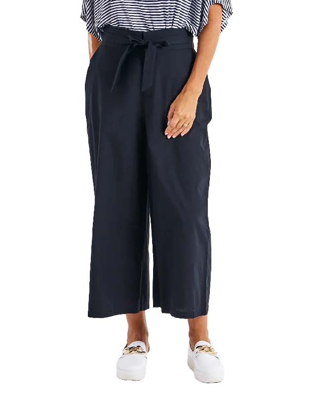 Cabo Crop Pant Black Chic Capri Pants