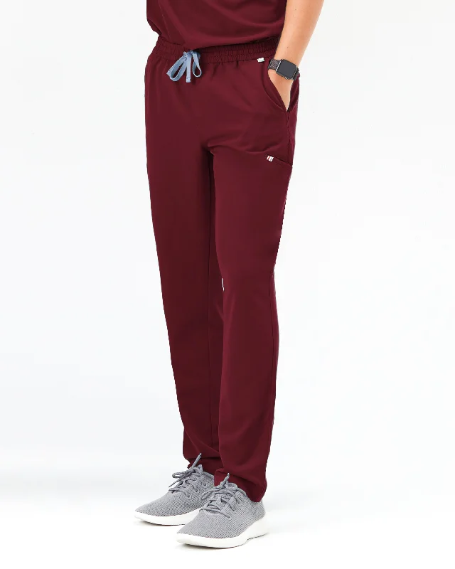 FYSEL® Sable‎ ‎ Tapered Scrub Pants Elegant Dress Pants