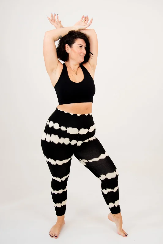 Super High Waist Tib Pant In Blot Black Comfy Athletic Pants