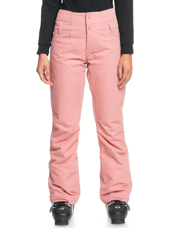 Diversion Technical Snow Pants - Dusty Rose Trendy Printed Pants