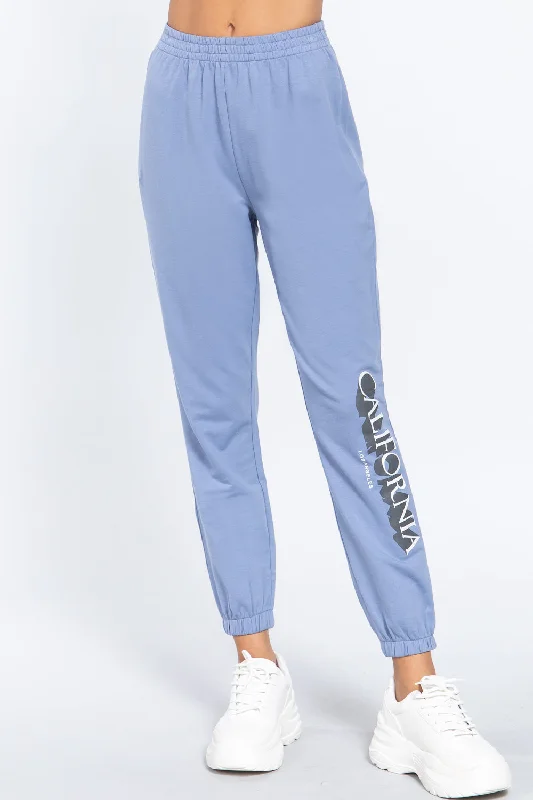 Graphic Long Jogger Pants Slim Fit Casual Pants
