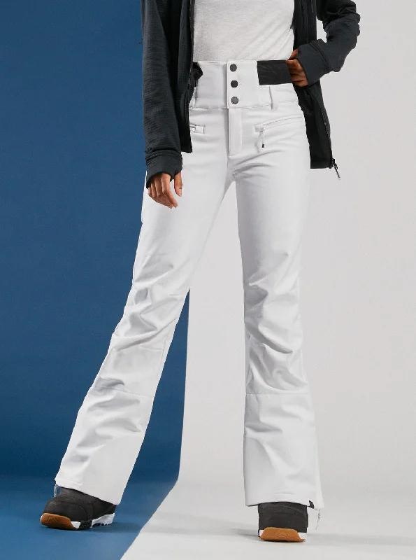 Rising High Skinny Technical Snow Pants - Bright White Cozy Fitted Pants