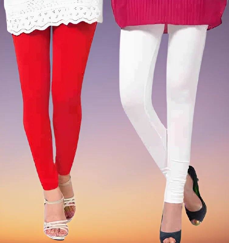 Pants Lined with Brushed Fleece For Added Warmth,,4 in Pack Elegant High-Waist Pants