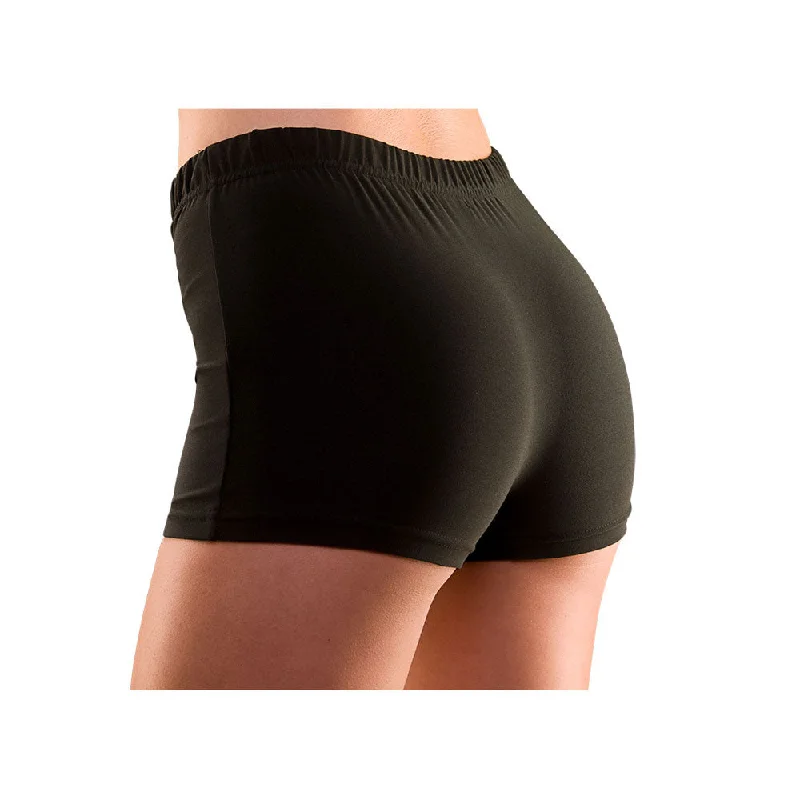 80's Hot Pants - Black Classic Bootcut Trousers
