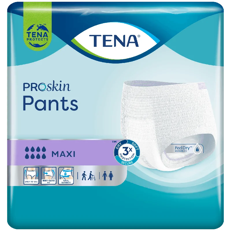 TENA ProSkin Pants Maxi - Unisex Chic Faux Leather Pants