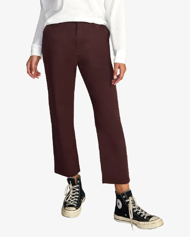 Week-End Stretch Chino Pants - Espresso Comfortable Cargo Pants