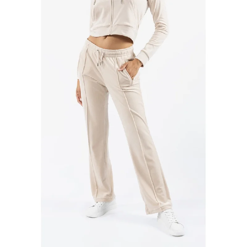 Juicy Couture Velour Track Pant Chic Slim Fit Pants