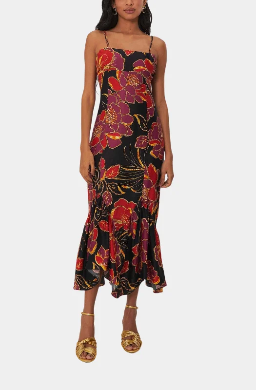 Shiny Chita Black Maxi Dress Comfortable Pleated Maxi Dress