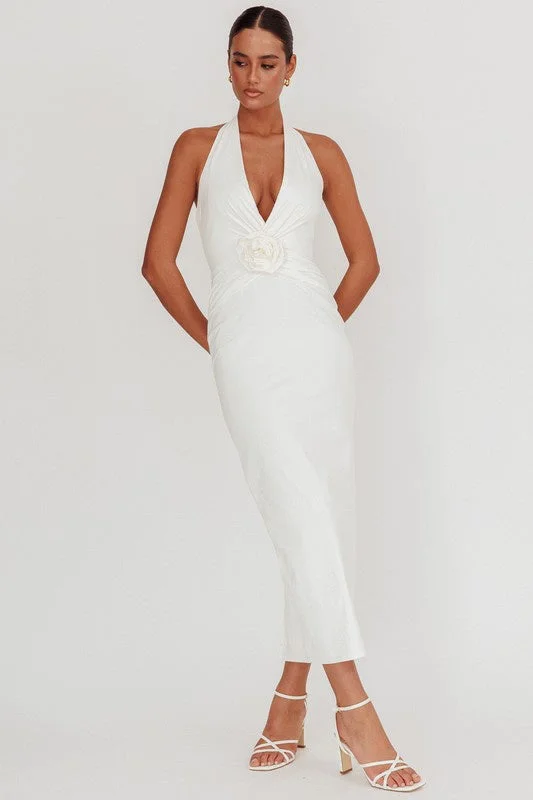 Maivis V-Neck Maxi Dress Stylish Boho Chic Maxi Dress