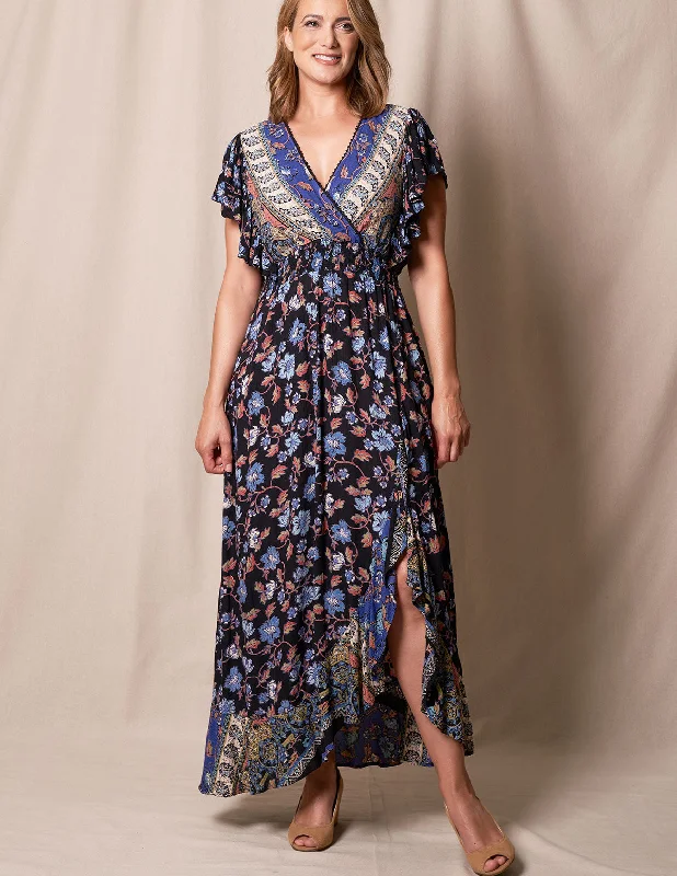 Jasmine Maxi Dress Classic V-Neck Maxi Dress