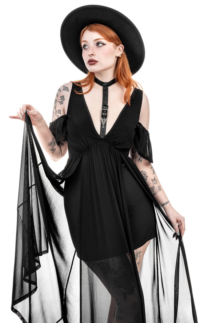 Lilith Witchy Maxi Dress Classic V-Neck Maxi Dress