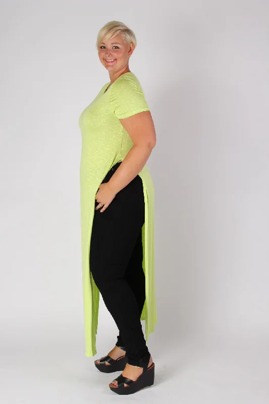 Neon Side Slit Maxi Dress Cozy Wrap Maxi Dress